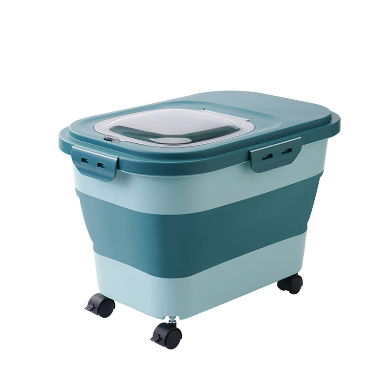 Collapsible Airtight Pet Food Storage Container – 13LB/33LB - Image 11