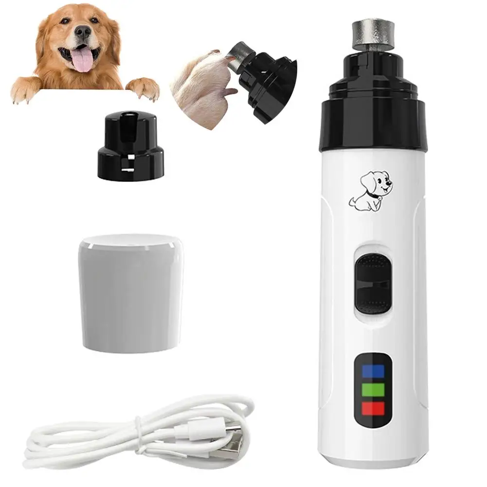 Electric Dog Nail Grinder – USB Rechargeable Pet Nail Trimmer - Image 4