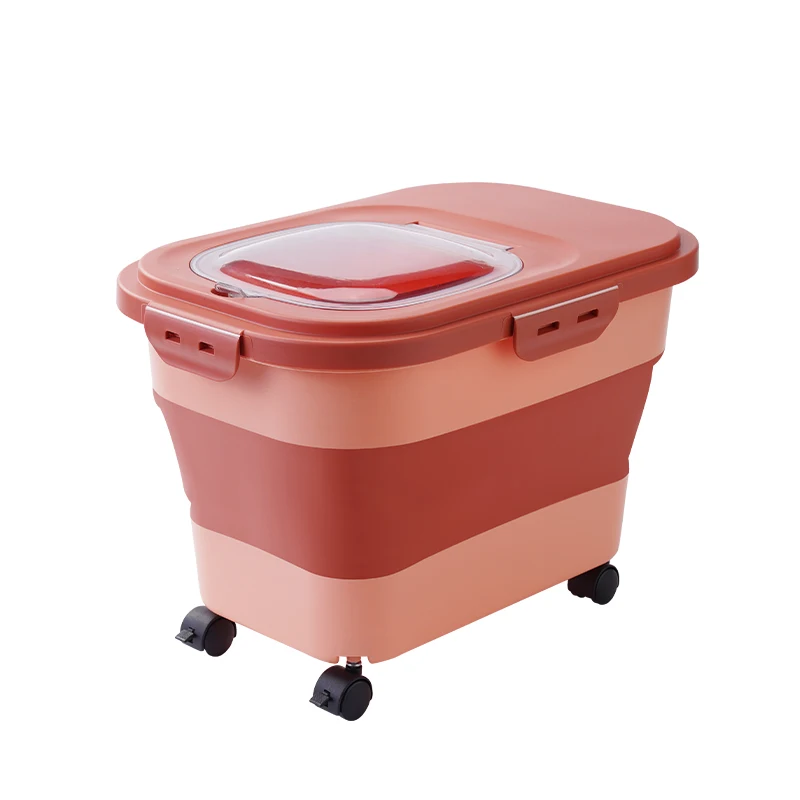 Collapsible Airtight Pet Food Storage Container – 13LB/33LB - Image 10