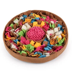 Interactive Dog Snuffle Mat – Adjustable Sniff & Digging Toy