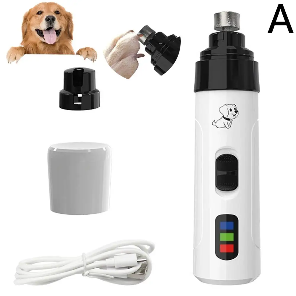 Electric Dog Nail Grinder – USB Rechargeable Pet Nail Trimmer - Image 8