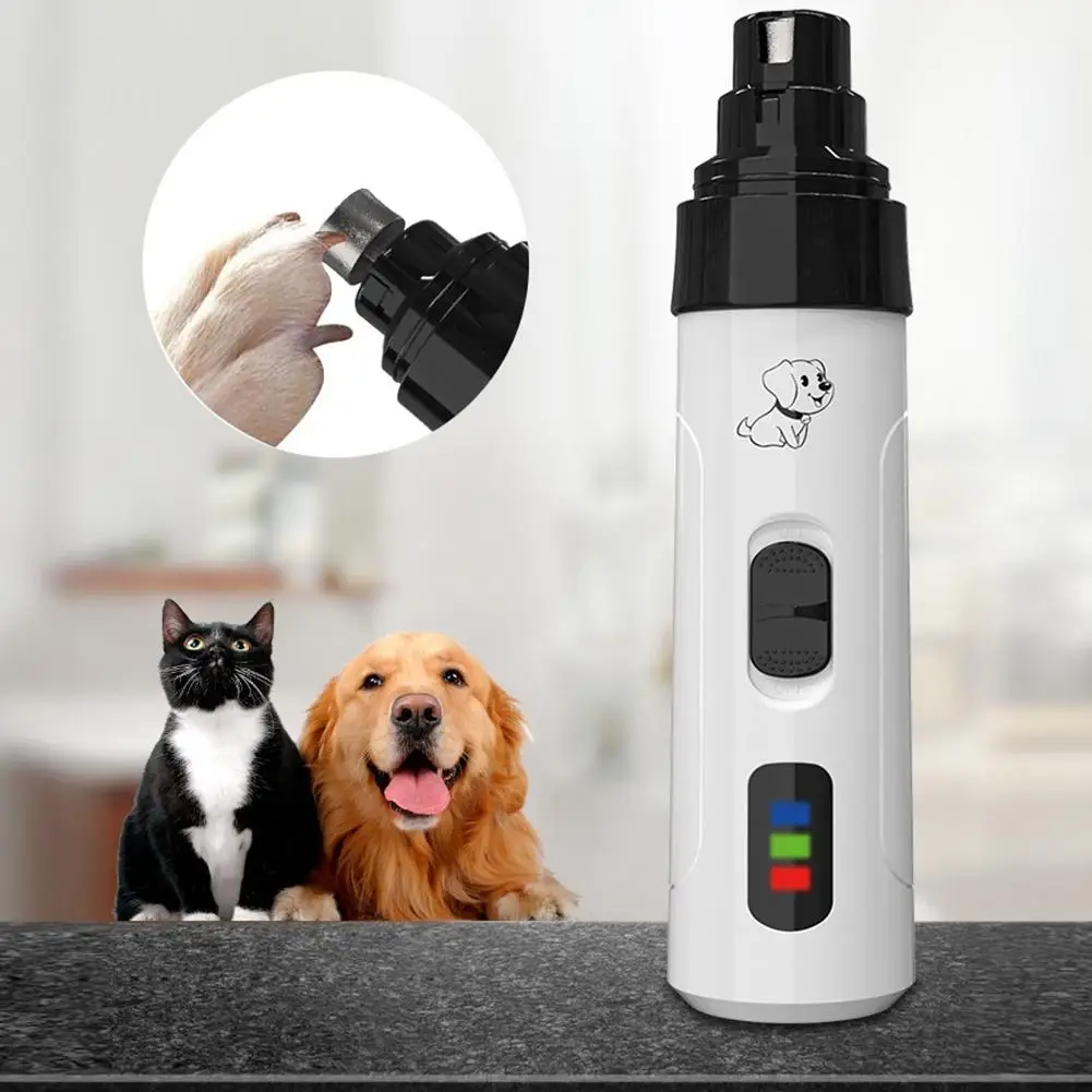 Electric Dog Nail Grinder – USB Rechargeable Pet Nail Trimmer - Image 2