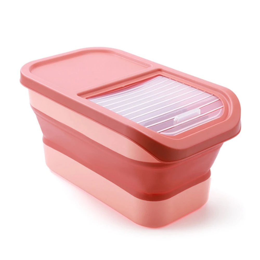 Collapsible Airtight Pet Food Storage Container – 13LB/33LB - Image 7