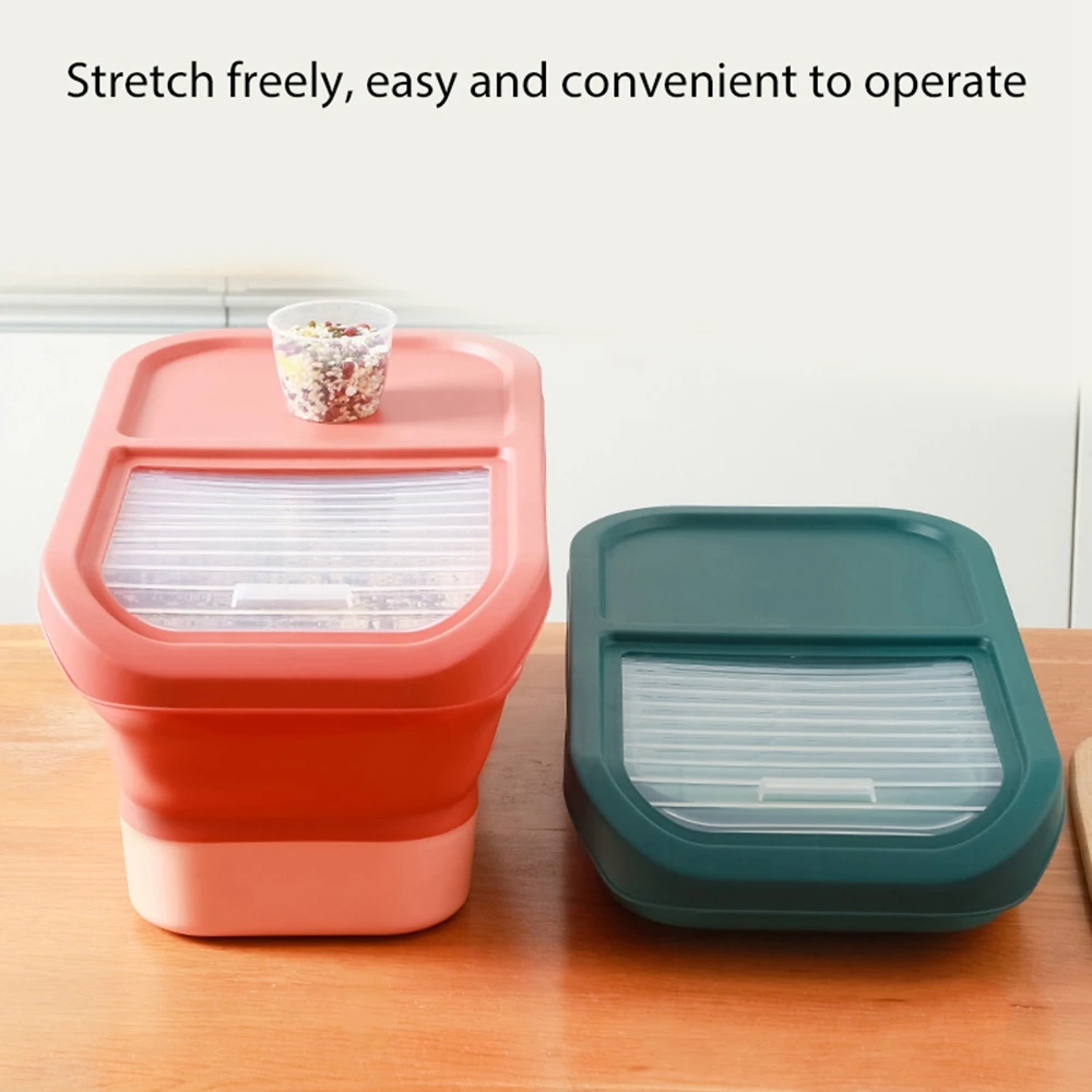 Collapsible Airtight Pet Food Storage Container – 13LB/33LB - Image 4