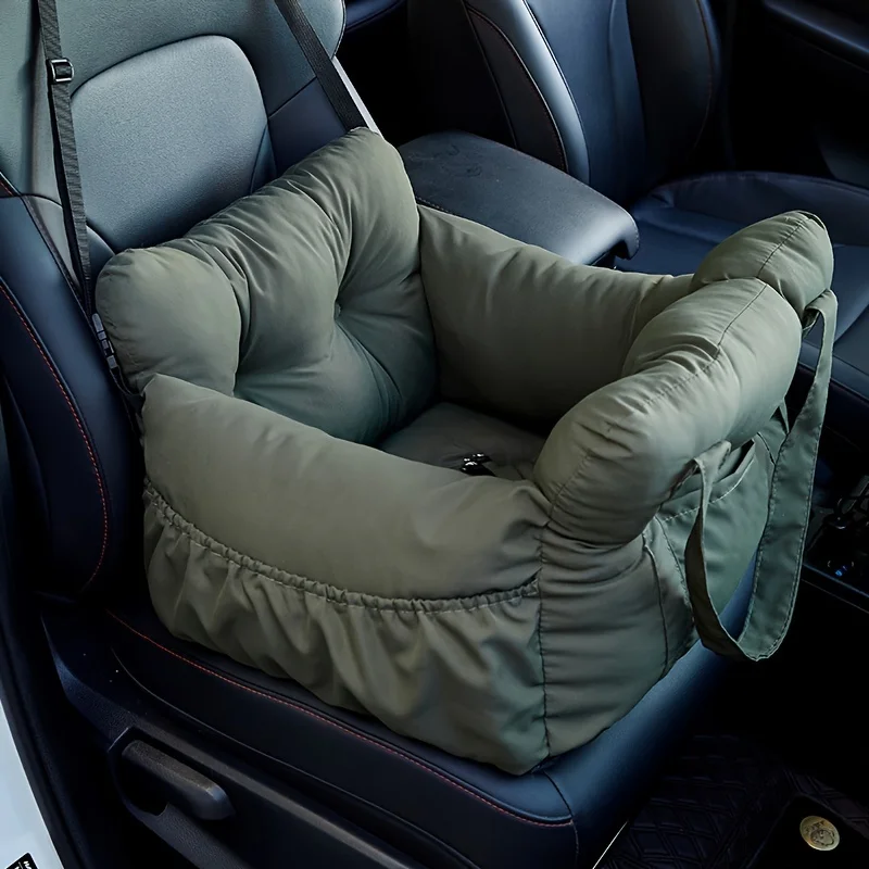 Dog Car Seat with Safety Belt – Portable Booster Seat for Small & Medium Dogs - Image 4