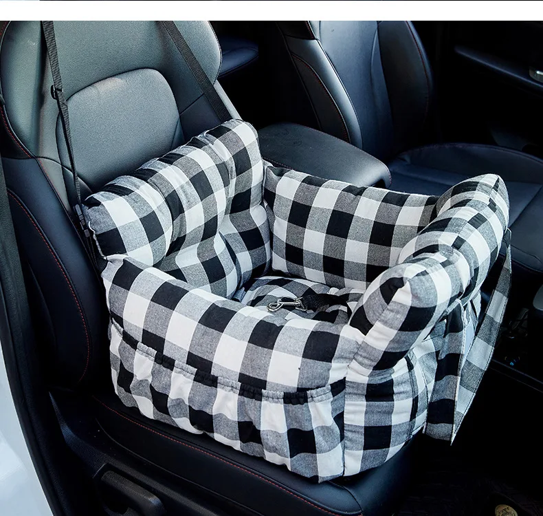 Dog Car Seat with Safety Belt – Portable Booster Seat for Small & Medium Dogs - Image 10