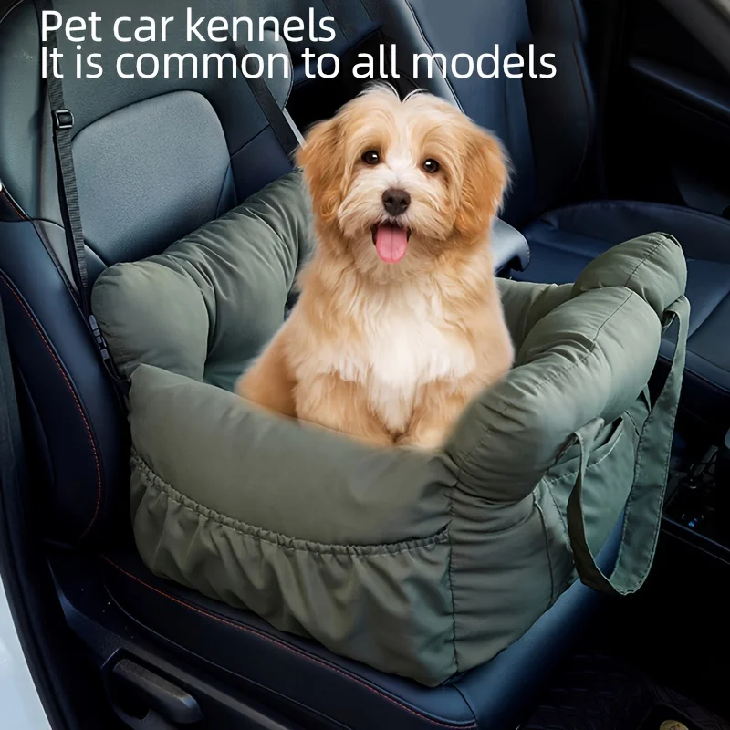 Dog Car Seat with Safety Belt – Portable Booster Seat for Small & Medium Dogs - Image 6
