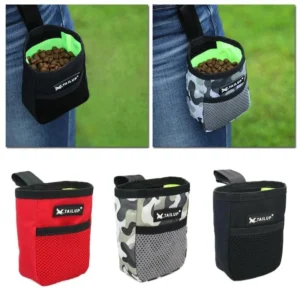 Portable Dog Training Treat Bag – Large Capacity Waist Pouch