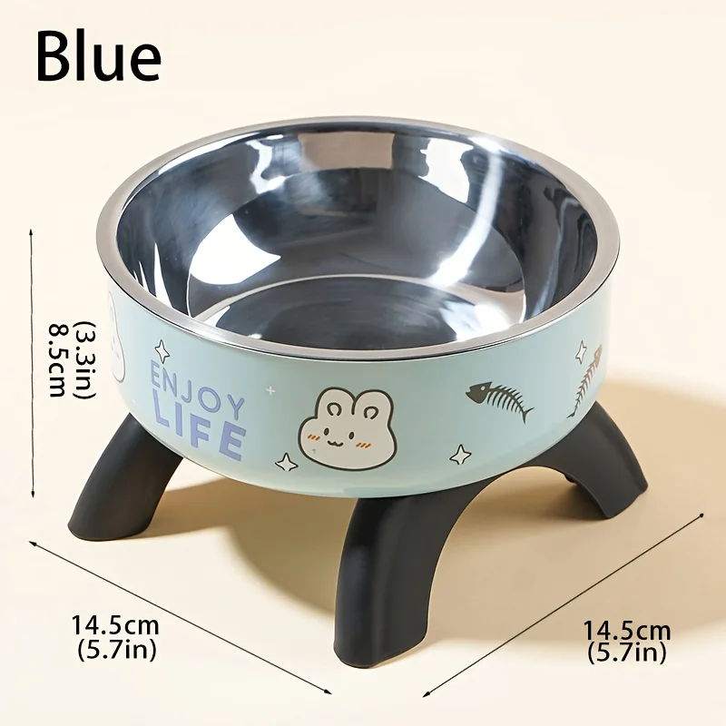 Elevated Stainless Steel Pet Bowl – Non-Slip Dog & Cat Feeding Bowl - Image 7