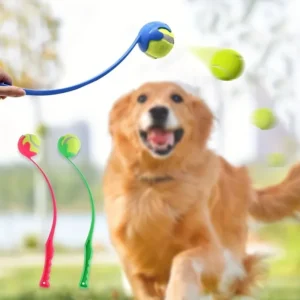 Dog Tennis Ball Launcher – Interactive Fetch Toy Set