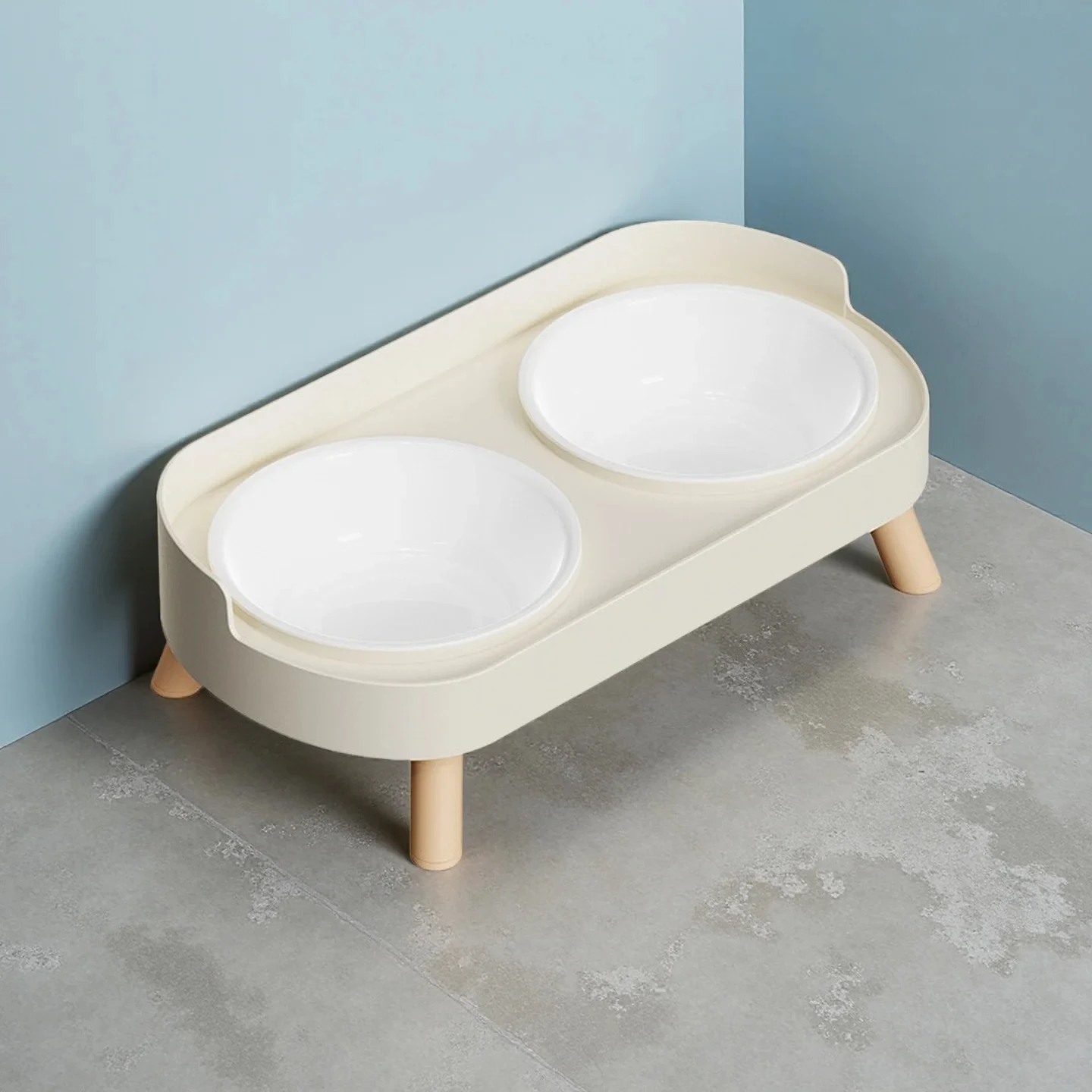 Elevated Dog & Cat Feeder with Dual Stainless Steel Bowls - Image 7