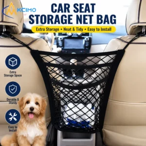 Car Seat Gap Organizer & Pet Barrier Net