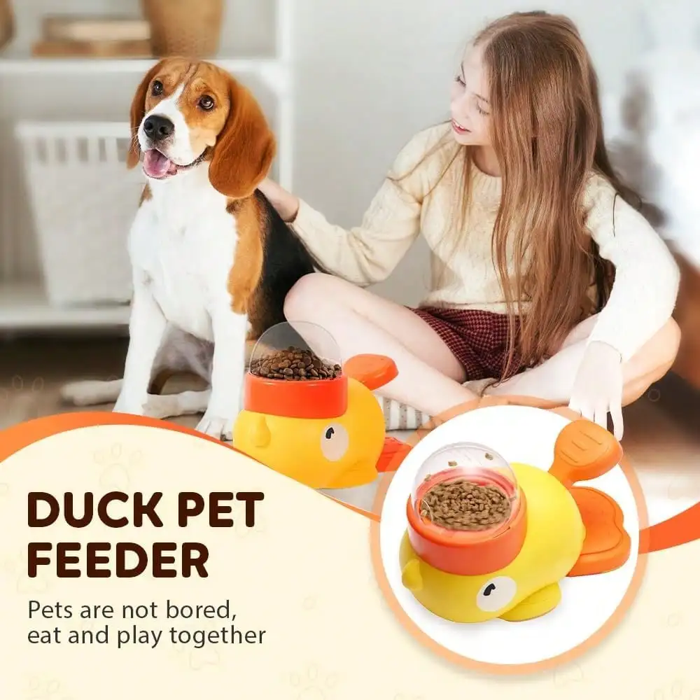 2-in-1 Duck Slow Feeder & Dog Puzzle Toy - Image 3