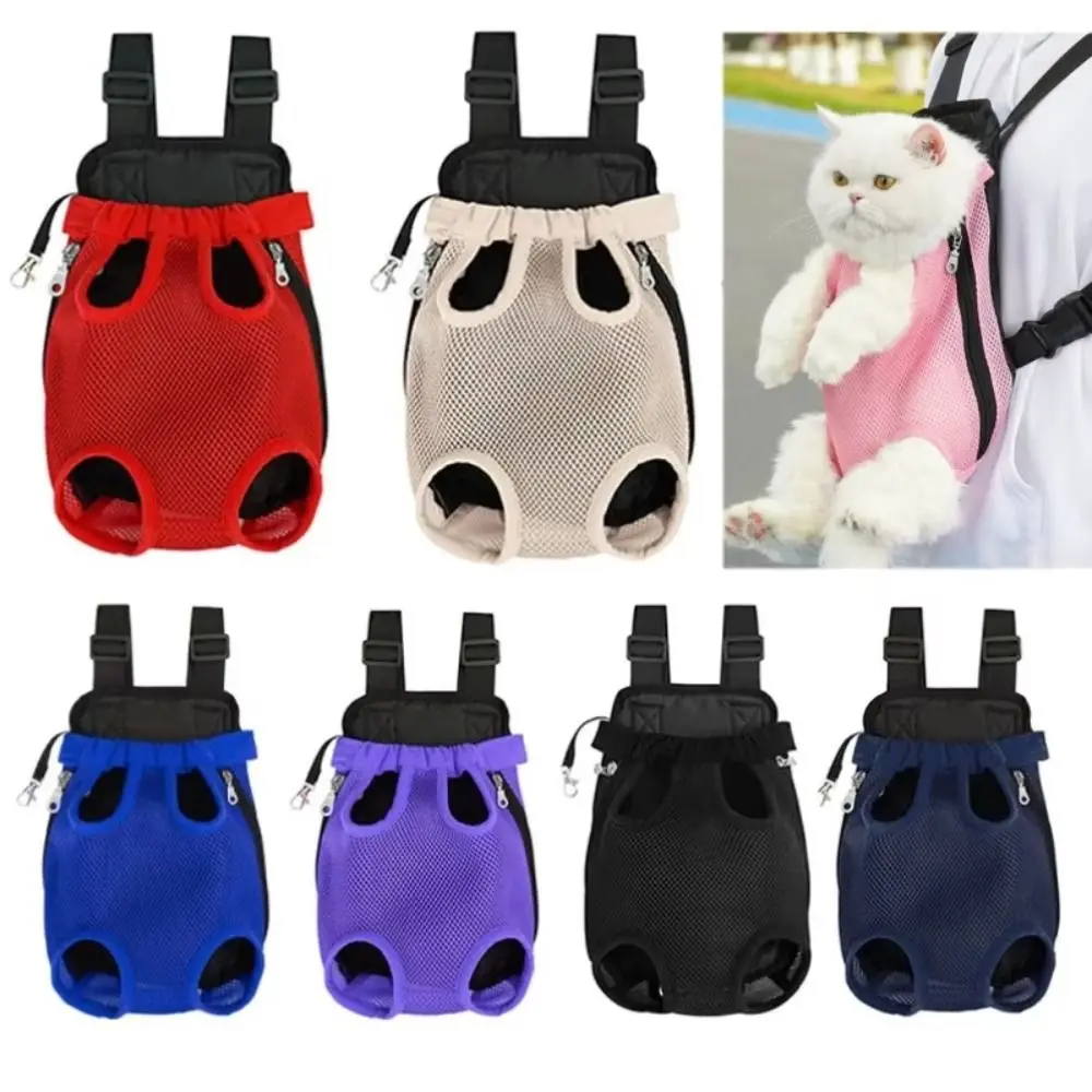 Adjustable Pet Carrier Backpack – Breathable Cat & Dog Bag