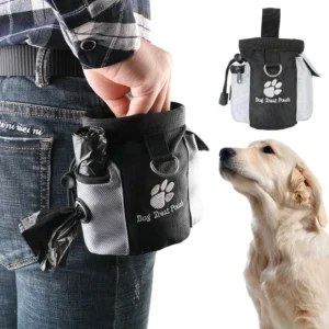 Dog Treat Pouch – Portable Training Waist Bag