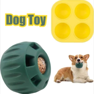 Interactive Treat Dispensing Dog Ball Toy