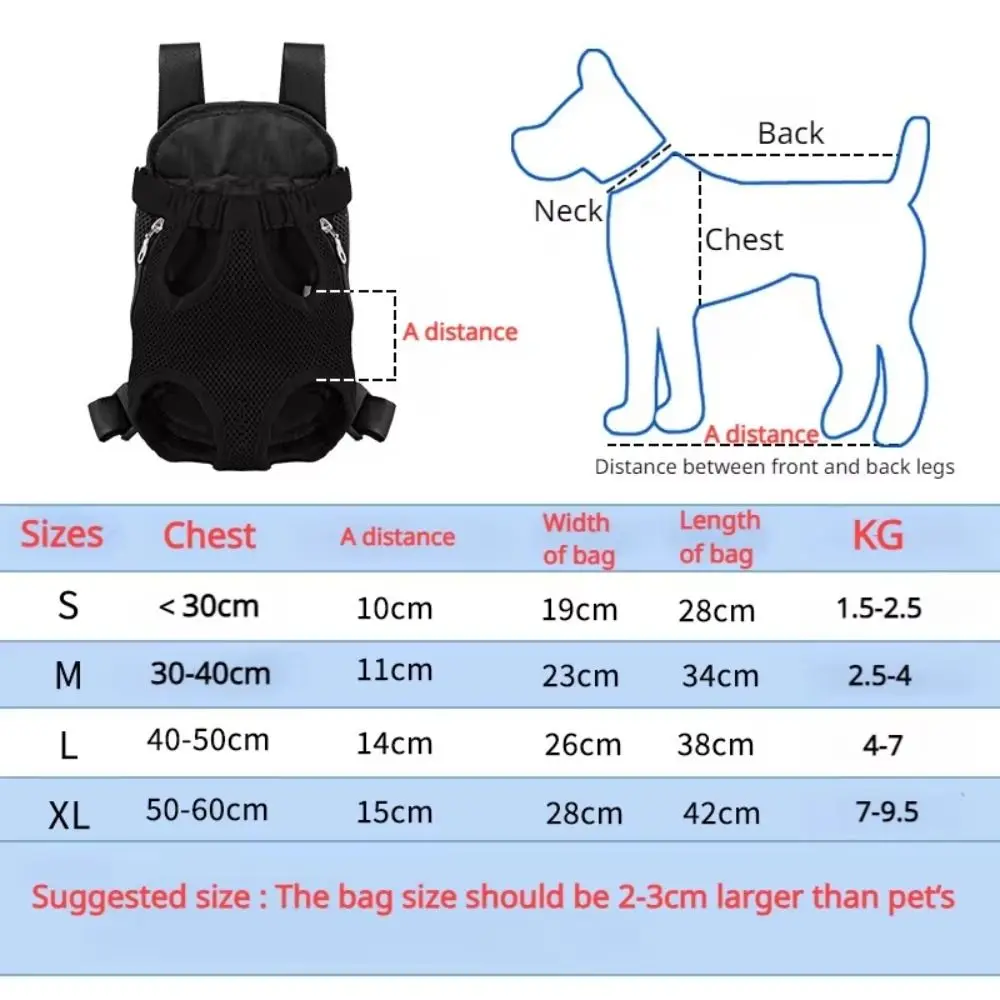 Adjustable Pet Carrier Backpack – Breathable Cat & Dog Bag - Image 6