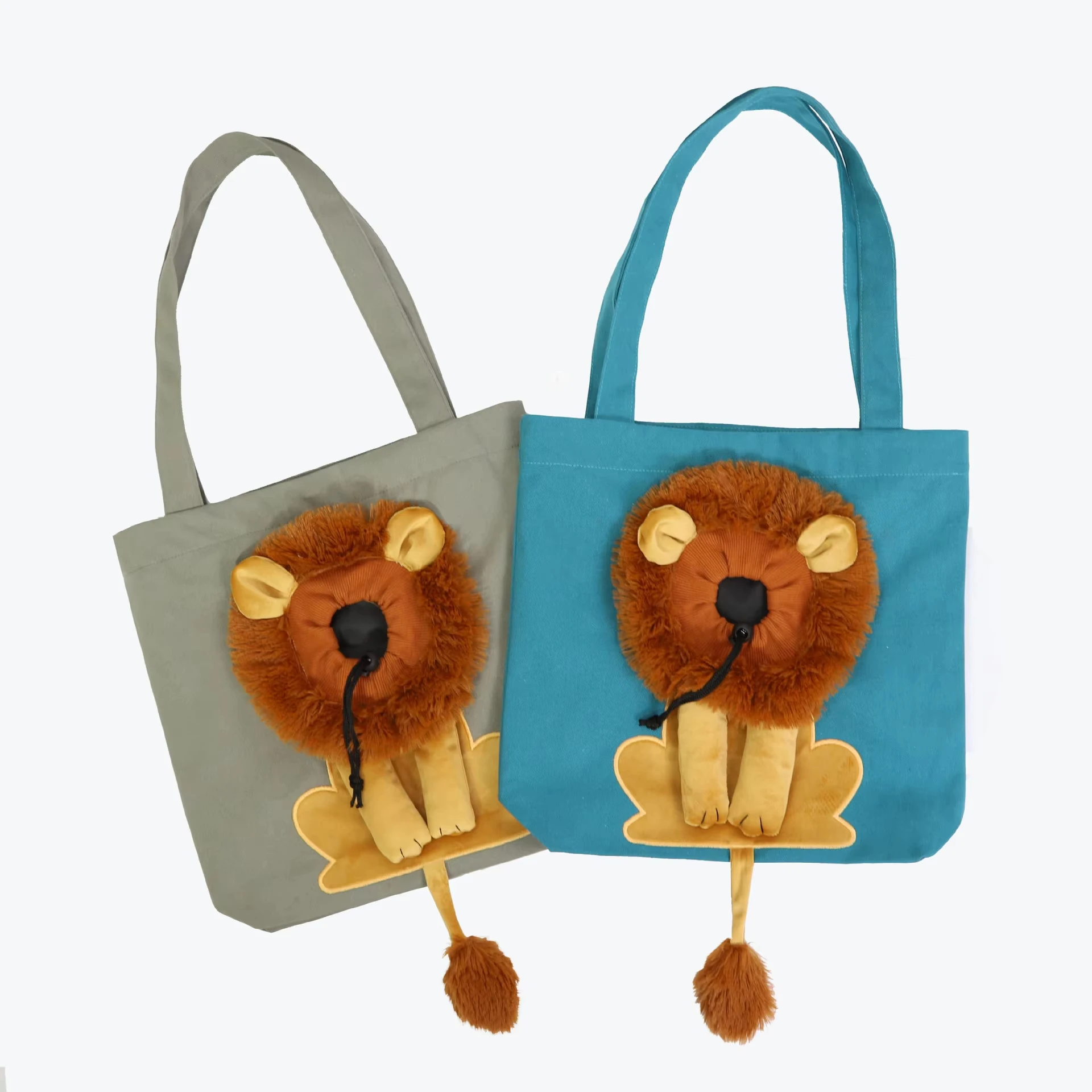 Lion Design Pet Carrier Bag – Breathable Cat & Dog Carrier - Image 6