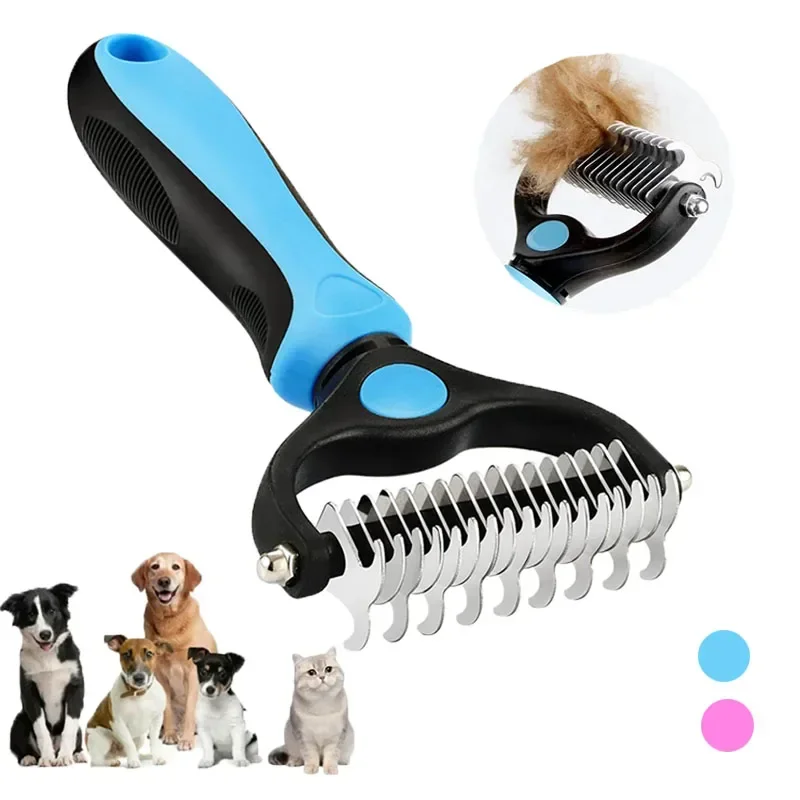 Self Cleaning Pet Deshedding Brush - Image 2